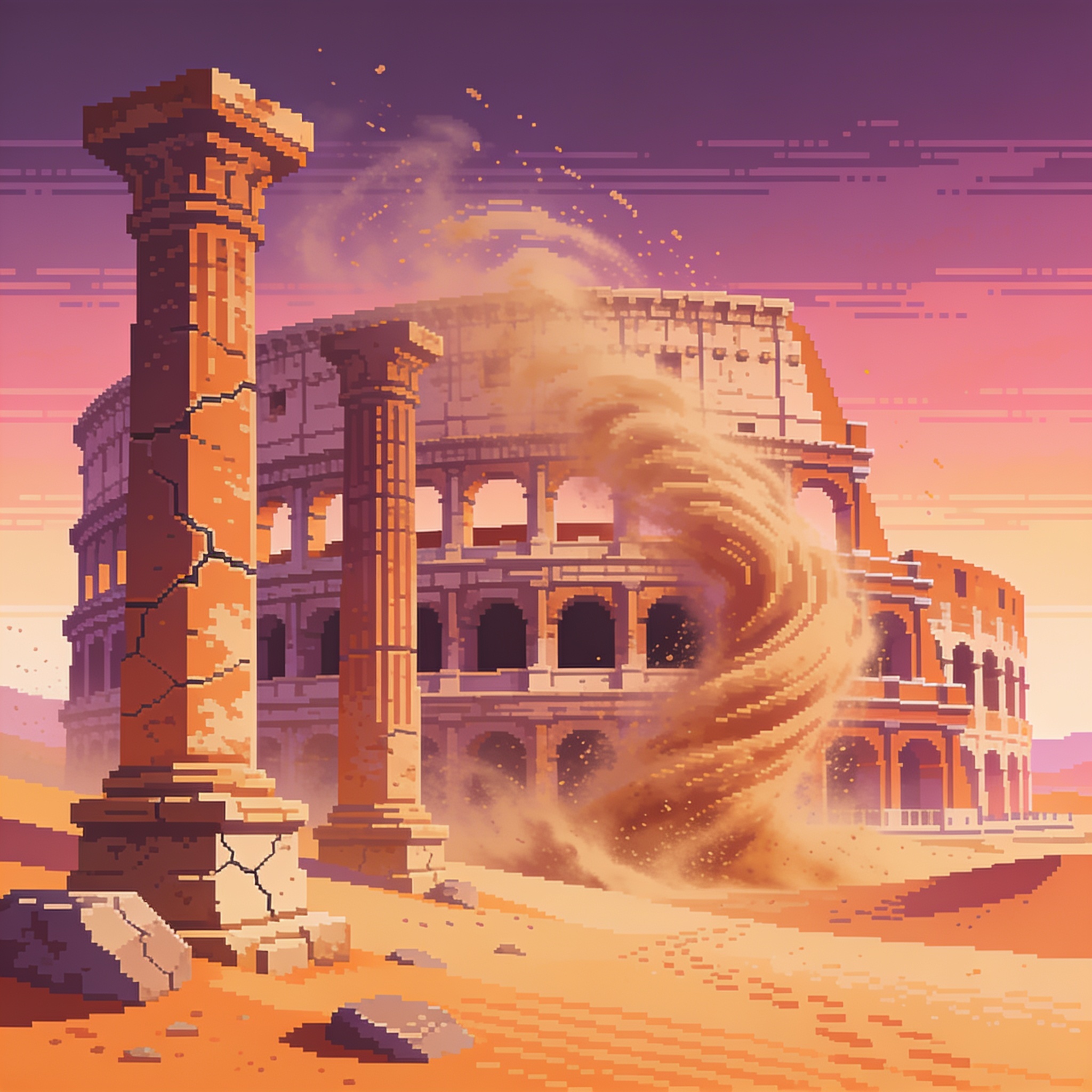 Cover of Desert Colosseum