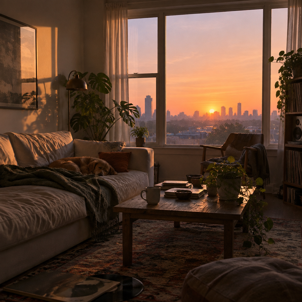 Cover of Living Room at Dawn
