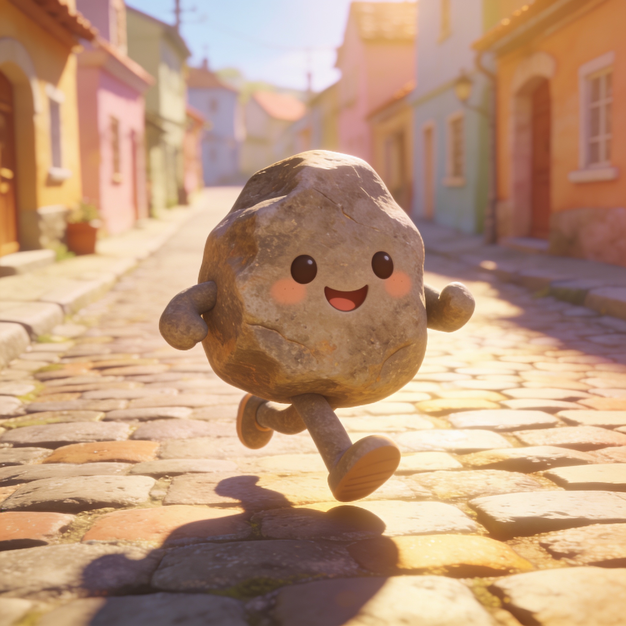 Cover of Rocky Rolls Into Town