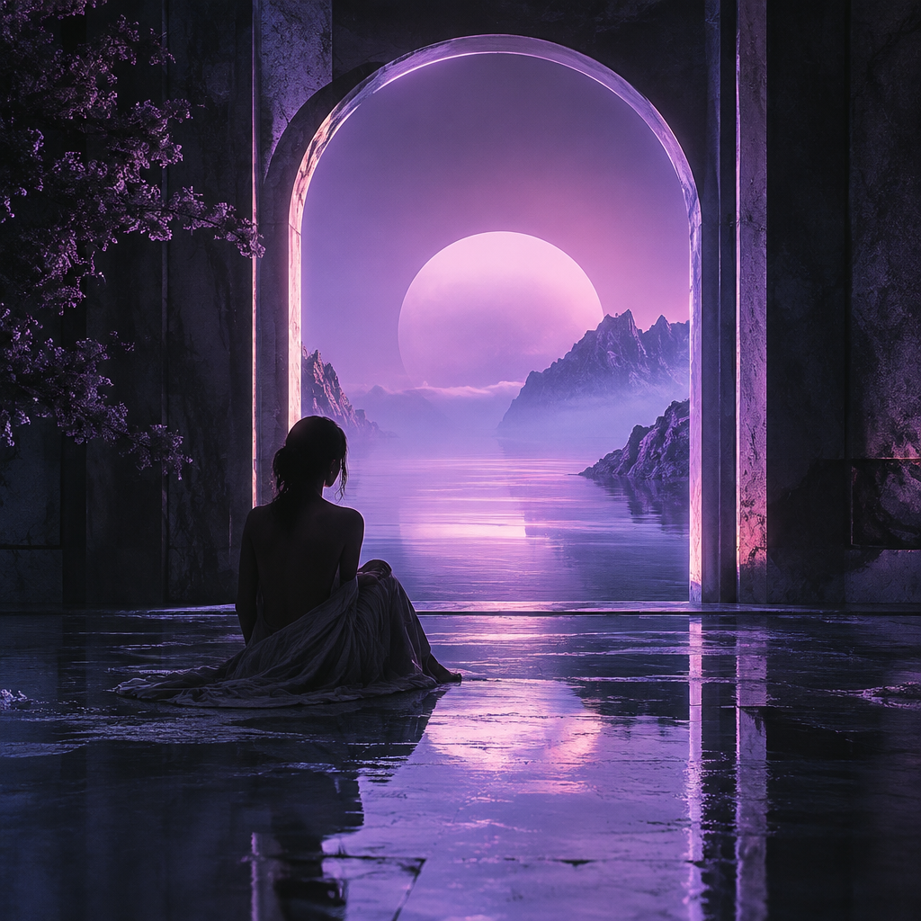 Cover of Violet Threshold Afterimage