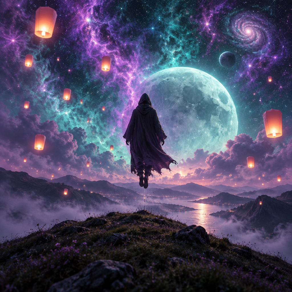 Cover of FLOATING ON THE HILL