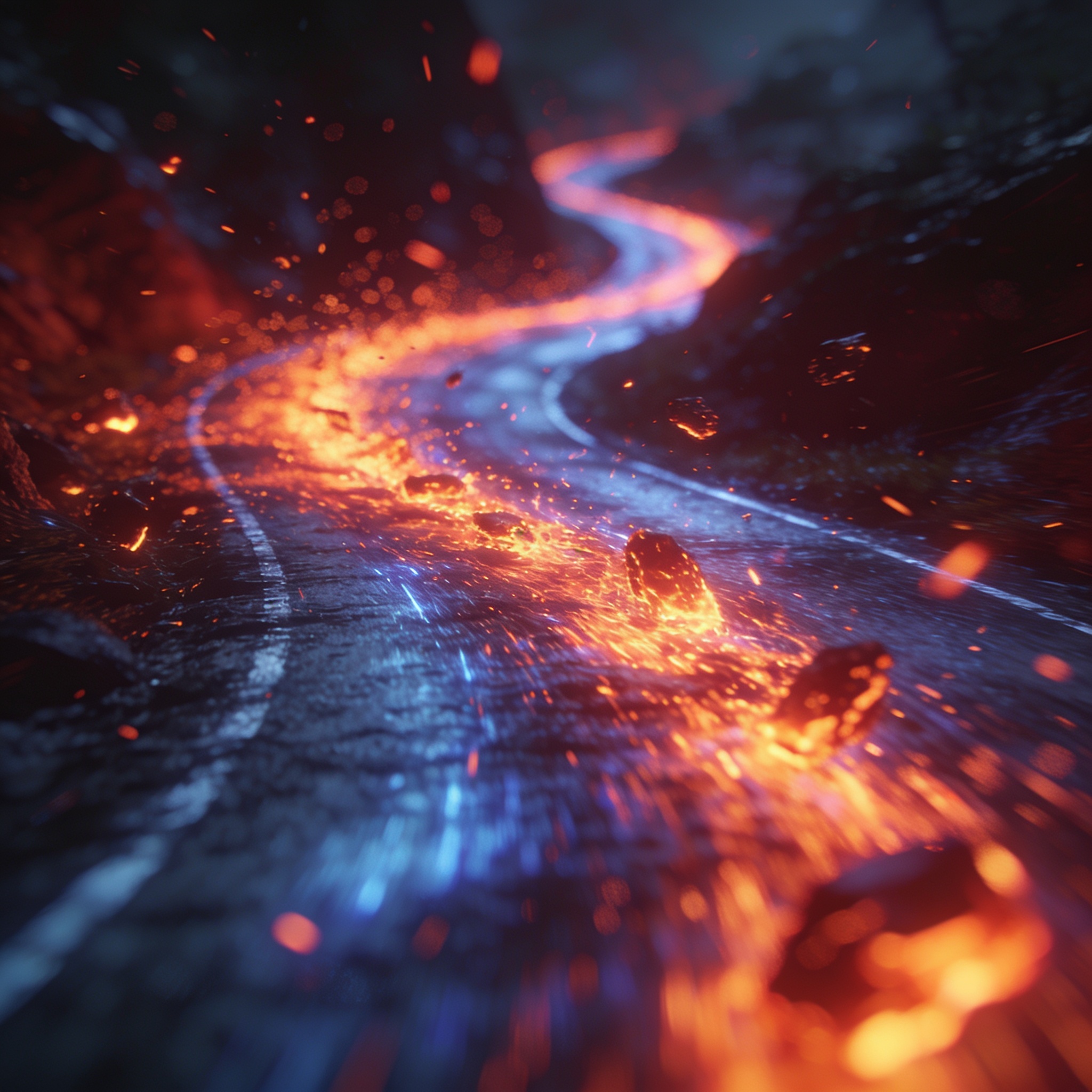 Portada de EMBER ROAD