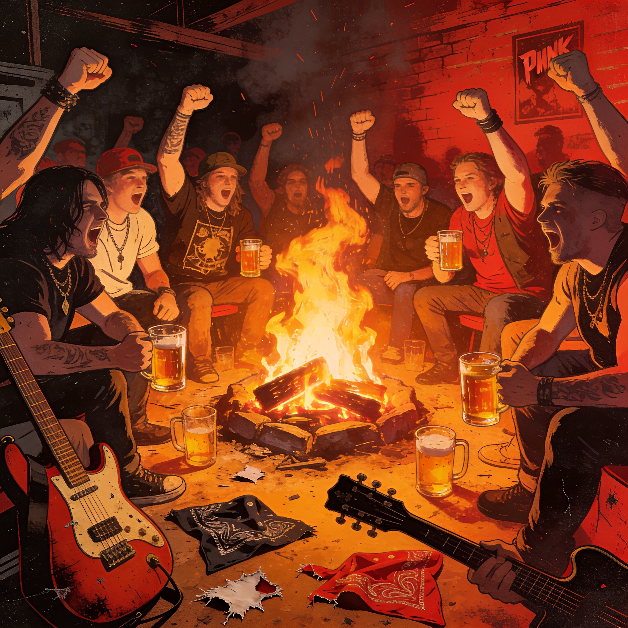 Cover of Round the Hearth (Verse One)