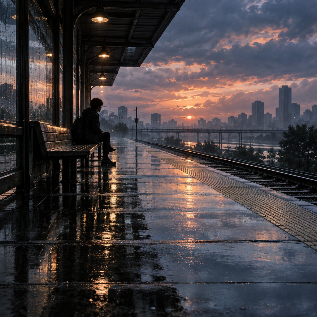 Cover of Platform After Rain