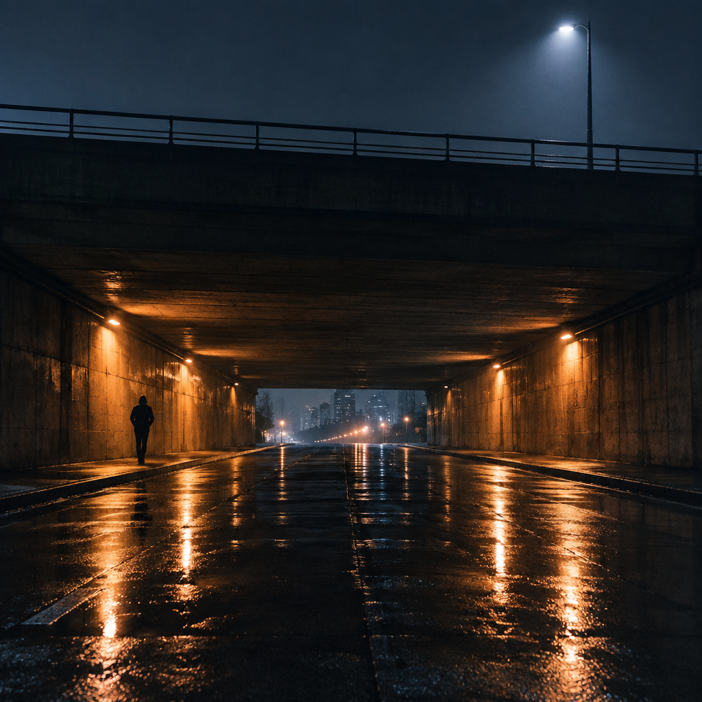 Cover of Underpass at Night